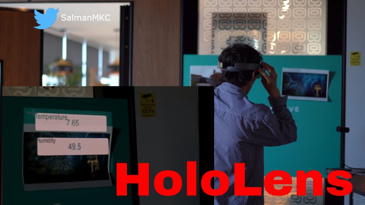 Mixed Reality Smart Office — HoloLens preview